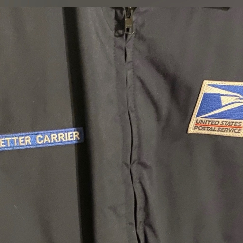 Men's Navy Blue Postal Service Jacket - Picture 3 of 5